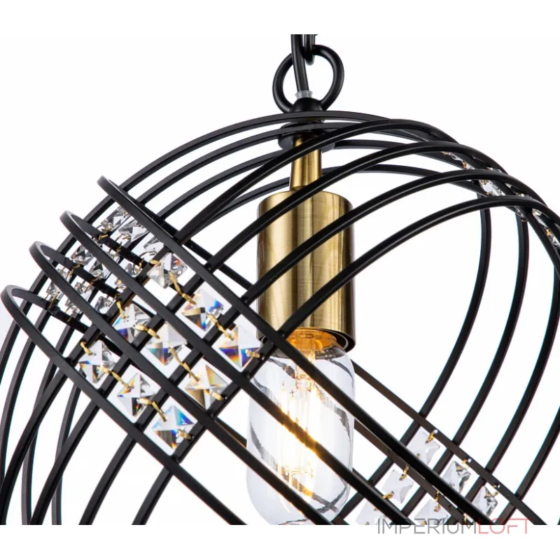 Подвесной светильник Indigo Fresco 10001/1P Black от ImperiumLoft Подвесной светильник Indigo Fresco 10001/1P Black от ImperiumLoft