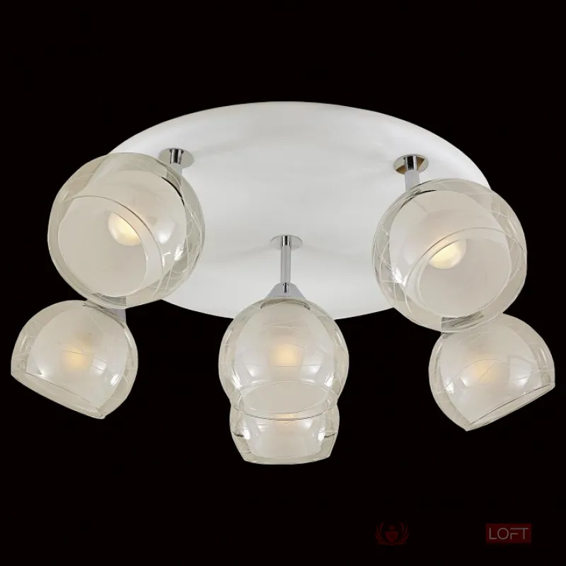 Потолочная люстра Citilux Самба CL158161 Цвет арматуры хром от ImperiumLoft