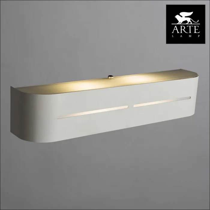 Накладной светильник Arte Lamp Cosmopolitan A7210AP-2WH Цвет арматуры белый Цвет плафонов белый от ImperiumLoft