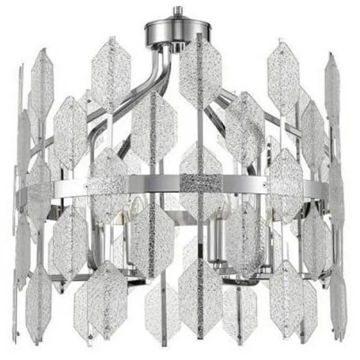 Подвесной светильник Vele Luce Polaris VL4153P26 Цвет арматуры хром Цвет плафонов прозрачный от ImperiumLoft