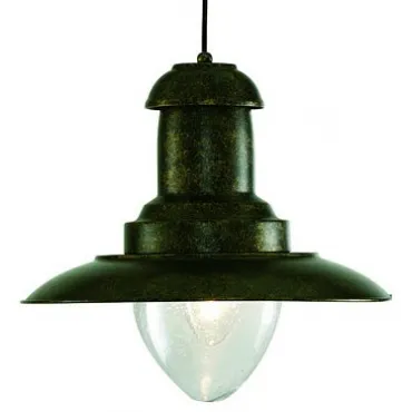 Подвесной светильник Arte Lamp Fisherman A5530SP-1RI Цвет арматуры коричневый Цвет плафонов прозрачный
