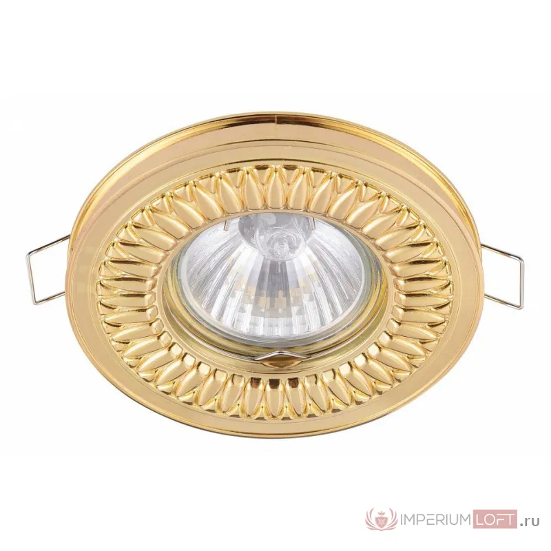 Встраиваемый светильник Maytoni Metal DL301-2-01-G Цвет арматуры золото от ImperiumLoft