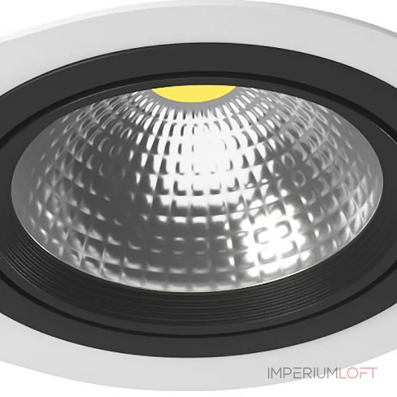 Встраиваемый светильник Lightstar Intero 111 i936070607 Цвет арматуры черно-белый