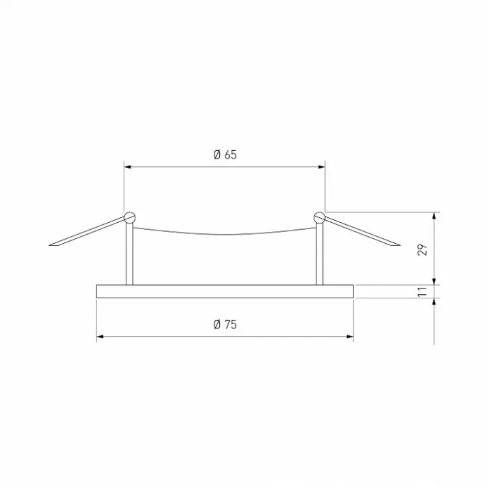 Встраиваемый светильник Elektrostandard 112 MR16 a053339 от ImperiumLoft