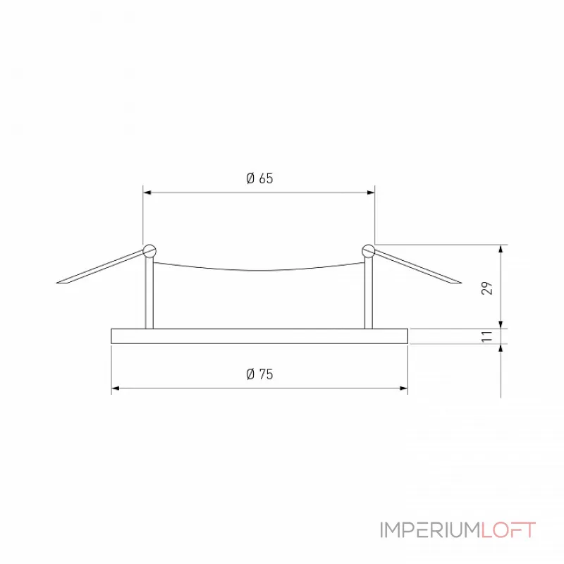Встраиваемый светильник Elektrostandard 112 MR16 a053339