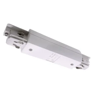 Соединитель линейный для треков Deko-Light straight connector square with power supply option 555661 Цвет арматуры белый