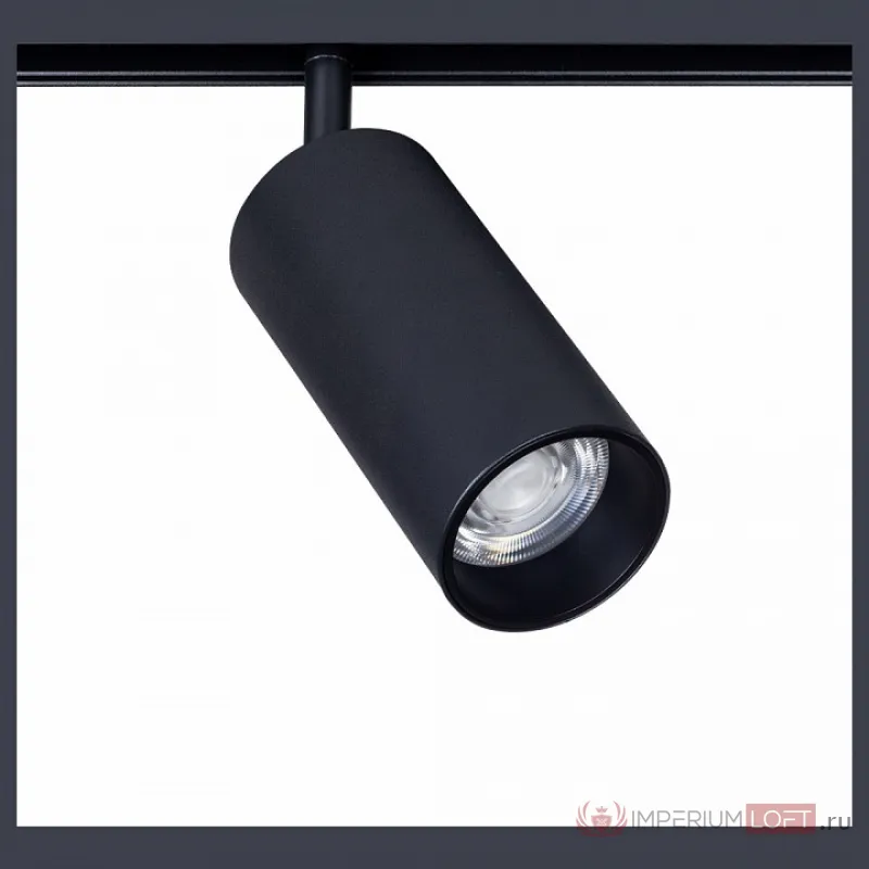 Трековый светильник Arte Lamp Linea A4671PL-1BK от ImperiumLoft