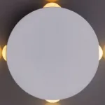 Накладной светильник Arte Lamp A1525 A1525AP-1WH Цвет арматуры белый Цвет плафонов прозрачный
