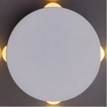 Накладной светильник Arte Lamp A1525 A1525AP-1WH Цвет арматуры белый Цвет плафонов прозрачный