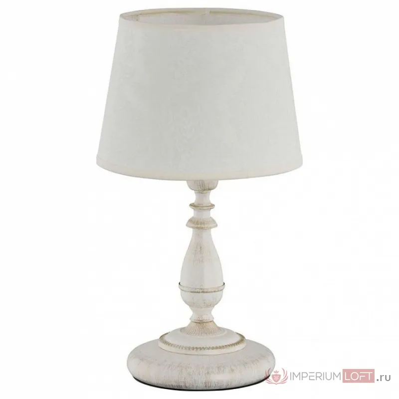 Настольная лампа декоративная Alfa Roksana White 18538 от ImperiumLoft