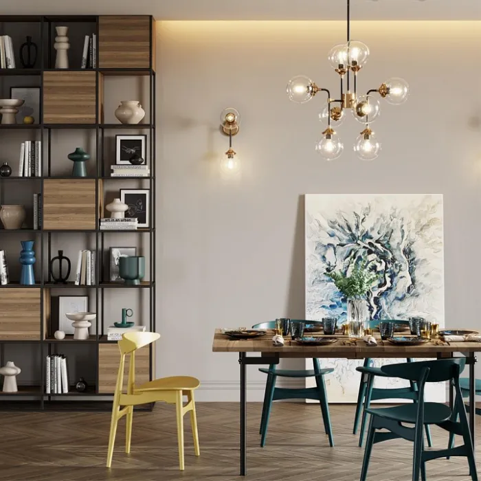 Люстра на штанге Odeon Light Priama 4971/8 от ImperiumLoft