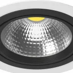 Встраиваемый светильник Lightstar Intero 111 i91607 Цвет арматуры черно-белый от ImperiumLoft