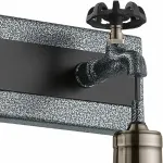 Бра Eglo ПРОМО Golscliff 49102 Цвет арматуры черный Цвет плафонов золото от ImperiumLoft