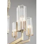 Подвесная люстра Omnilux Ledro OML-69903-06 Цвет арматуры бронза Цвет плафонов прозрачный от ImperiumLoft