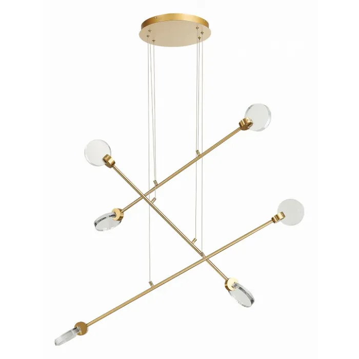 Подвесная люстра ST-Luce Montecelio SL6104.203.06 Цвет арматуры Желтый Цвет плафонов Неокрашенный от ImperiumLoft