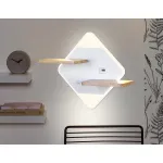 Накладной светильник Ambrella Wall FW100 Цвет арматуры коричневый Цвет плафонов белый