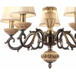 Люстра на штанге Arte Lamp Cherish A9575PL-5AB Цвет арматуры бронза Цвет плафонов белый от ImperiumLoft