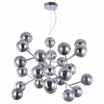 Подвесная люстра Maytoni Dallas MOD545PL-24CH Цвет арматуры хром Цвет плафонов серый от ImperiumLoft