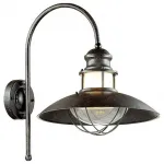 Светильник на штанге Odeon Light Dante 4164/1WA Цвет плафонов прозрачный Цвет арматуры коричневый от ImperiumLoft