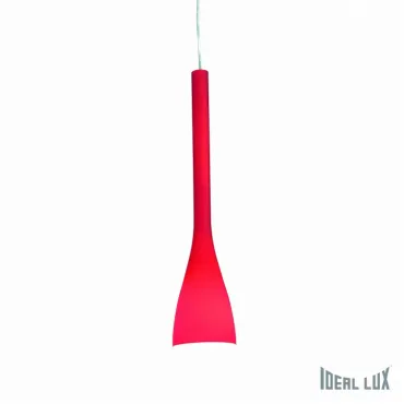 Подвесной светильник Ideal Lux FLUT FLUT SP1 SMALL ROSSO Цвет арматуры серый Цвет плафонов красный