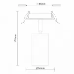 Спот ST-Luce Dario ST303.408.01 Цвет плафонов черный Цвет арматуры черный