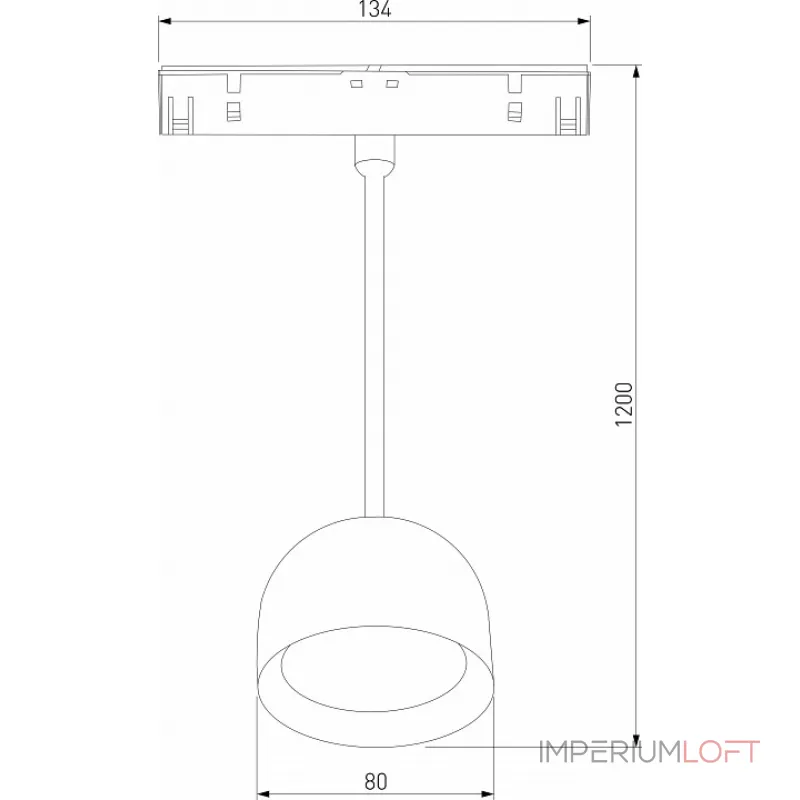 Трековый светильник Elektrostandard Slim Magnetic a065481