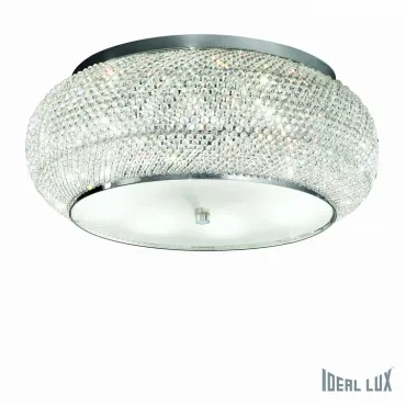 Накладной светильник Ideal Lux Pasha PASHA&#039; PL10 CROMO Цвет арматуры хром Цвет плафонов прозрачный