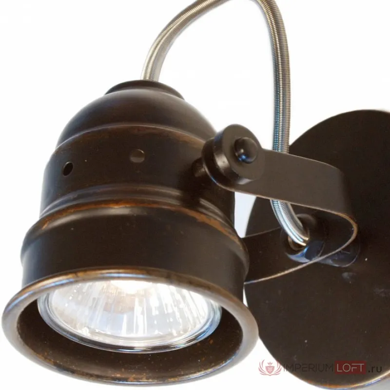 Спот Citilux Веймар CL537511 Цвет арматуры хром Цвет плафонов коричневый от ImperiumLoft