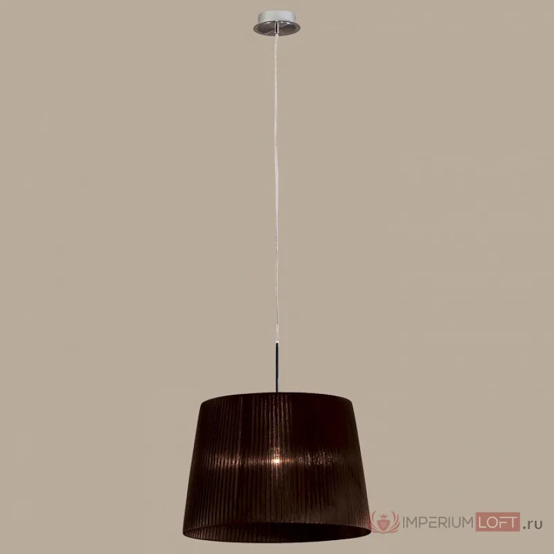 Подвесной светильник Citilux Гофре CL913612 Цвет арматуры хром Цвет плафонов коричневый от ImperiumLoft