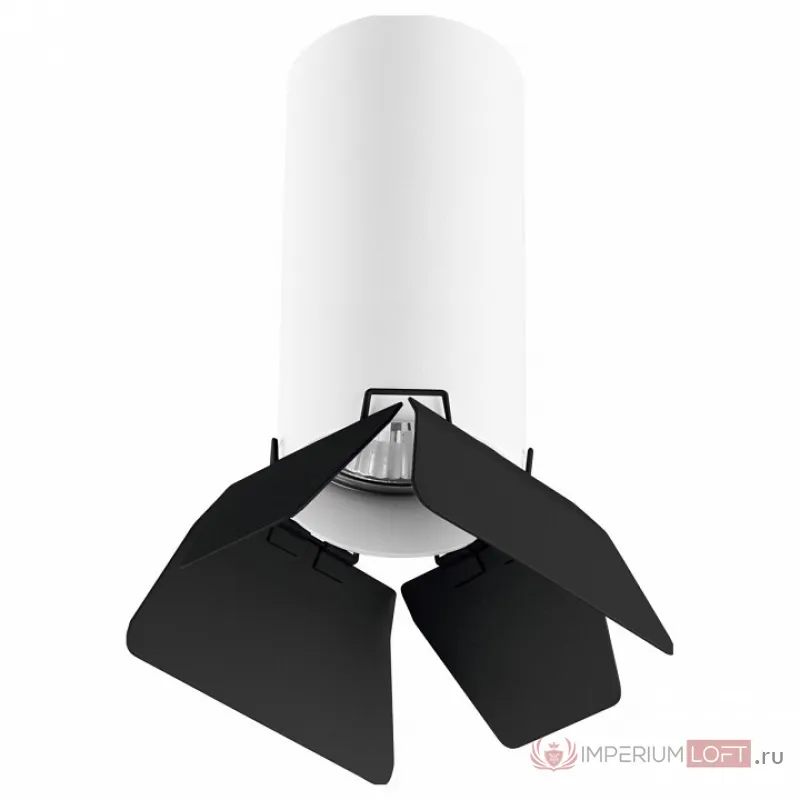 Подвесной светильник Lightstar Rullo 7 RP486437 Цвет плафонов черно-белый от ImperiumLoft