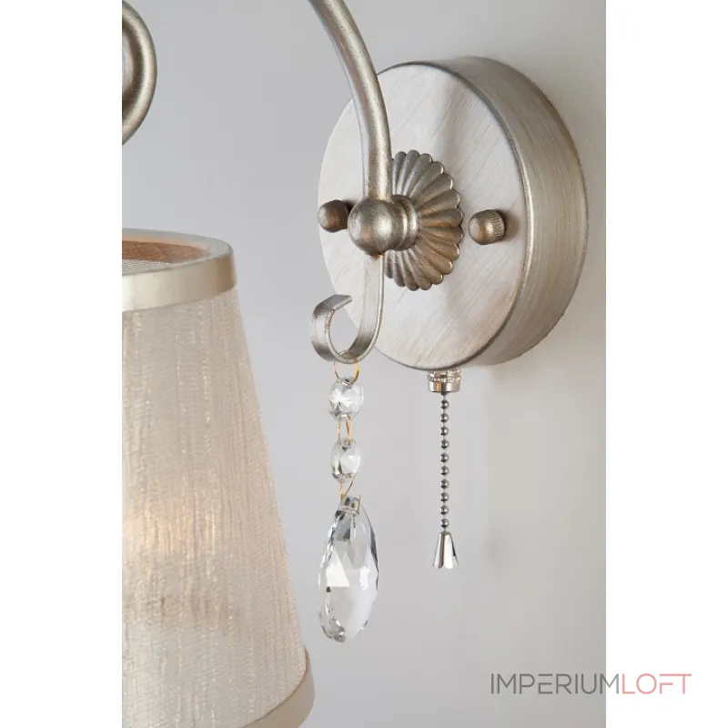 Бра Eurosvet 60065 60065/1 серебро Цвет плафонов серый Цвет арматуры серебро от ImperiumLoft Бра Eurosvet 60065 60065/1 серебро Цвет плафонов серый Цвет арматуры серебро от ImperiumLoft