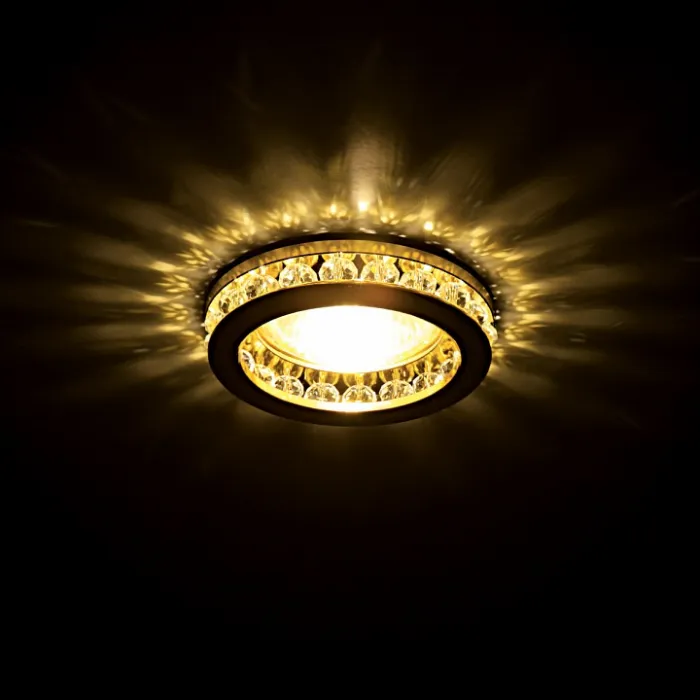 Встраиваемый светильник Lightstar Monilo 031702 Цвет арматуры золото Цвет плафонов прозрачный от ImperiumLoft