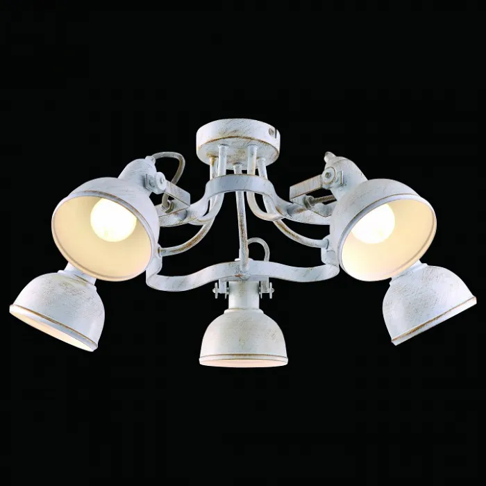Люстра на штанге Arte Lamp Martin A5216PL-5WG Цвет арматуры золото Цвет плафонов золото от ImperiumLoft