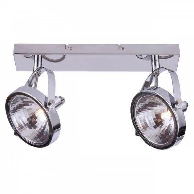 Спот Arte Lamp Alieno A4506PL-2CC Цвет арматуры хром Цвет плафонов хром
