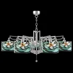 Подвесная люстра Lamp4You Hightech 15 M1-07-SN-LMP-Y-12 Цвет арматуры никель Цвет плафонов разноцветный от ImperiumLoft