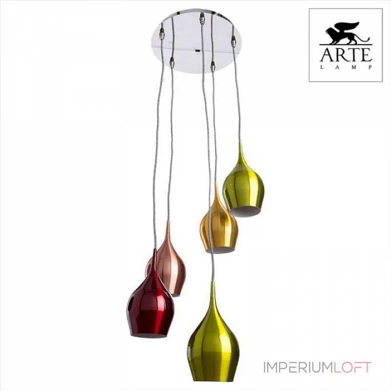 Подвесной светильник Arte Lamp Vibrant A6412SP-5CC Подвесной светильник Arte Lamp Vibrant A6412SP-5CC