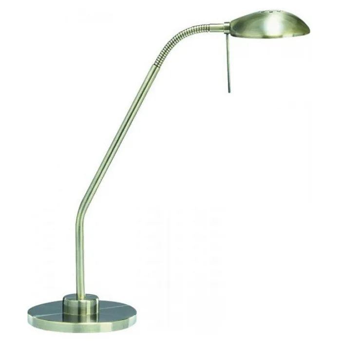 Настольная лампа офисная Arte Lamp Flamingo A2250LT-1AB Цвет арматуры бронза Цвет плафонов бронза от ImperiumLoft