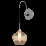 Бра Lightstar Pentola 803543 Цвет арматуры хром Цвет плафонов янтарный от ImperiumLoft