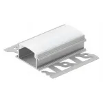 Короб встраиваемый Eglo ПРОМО Recessed Profile 4 99495 Цвет арматуры серебро Цвет плафонов белый от ImperiumLoft