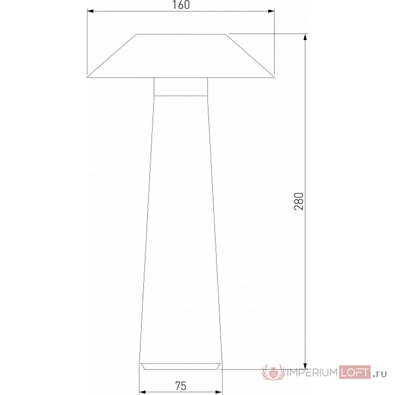 Настольная лампа декоративная Elektrostandard Future TL70200 от ImperiumLoft