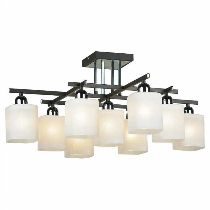 Люстра на штанге Lussole Costanzo LSL-9007-09 Цвет арматуры хром от ImperiumLoft