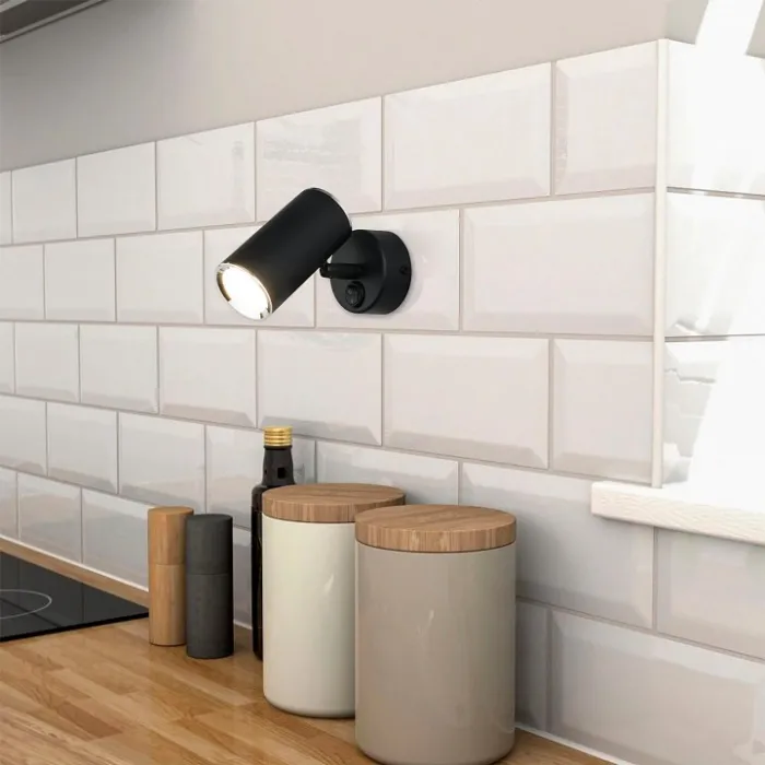 Бра Elektrostandard 1003 a043980 Цвет плафонов черный Цвет арматуры черный от ImperiumLoft