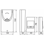 Звонок беспроводной Feron Saffit Е-222 23678 от ImperiumLoft