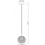 Подвесной светильник Deko-Light Filo Ball 342030 