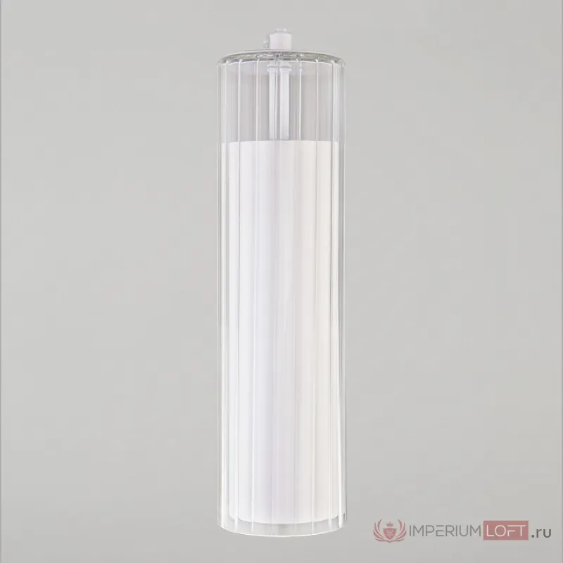 Подвесной светильник Eurosvet Aliot 50187/1 LED белый Цвет арматуры белый Цвет плафонов белый от ImperiumLoft