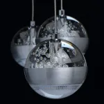 Подвесной светильник MW-Light Капелия 730010315 Цвет арматуры серебро Цвет плафонов серебро от ImperiumLoft