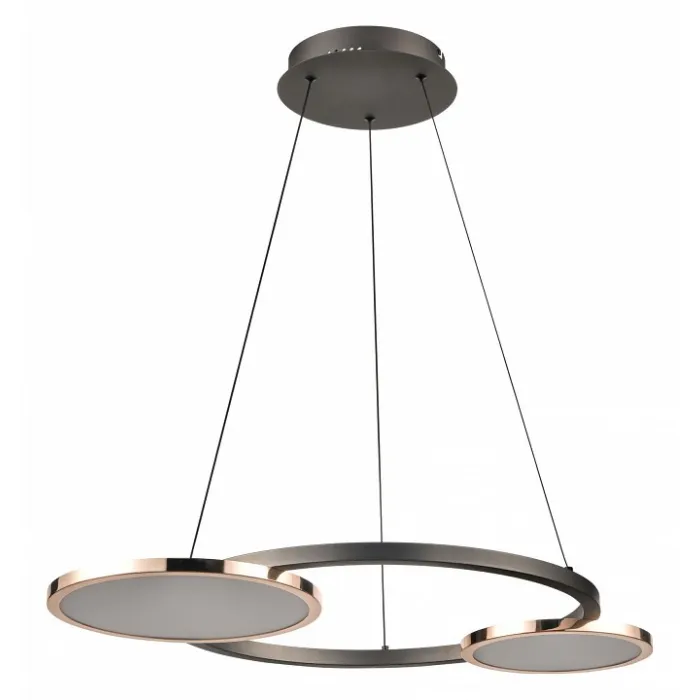 Подвесной светильник Vele Luce Medusa VL7272P02 Цвет арматуры Черный Цвет плафонов Белый от ImperiumLoft