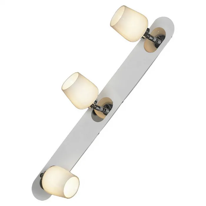 Спот Lussole Lauria LSQ-1301-03 Цвет арматуры хром от ImperiumLoft
