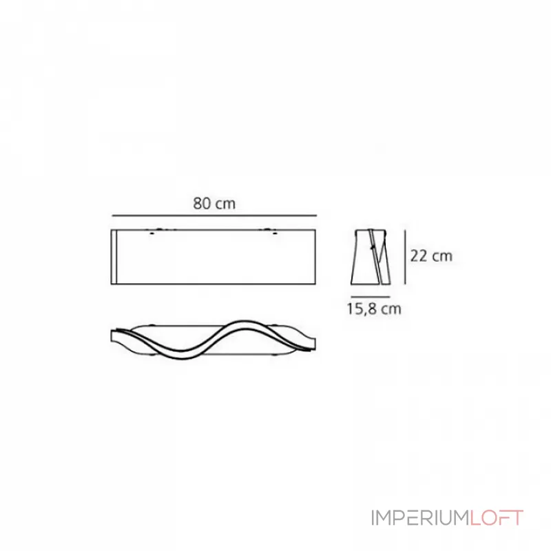 Бра Artemide 1165010A