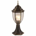 Наземный низкий светильник Arte Lamp 3151 A3151FN-1BN Цвет арматуры золото Цвет плафонов прозрачный